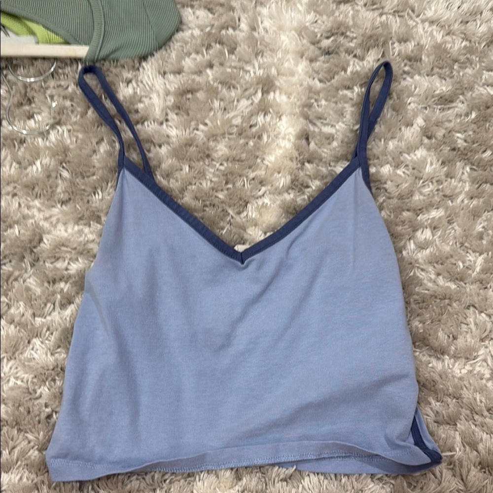 Cotton On Light Blue Spaghetti Strap Top